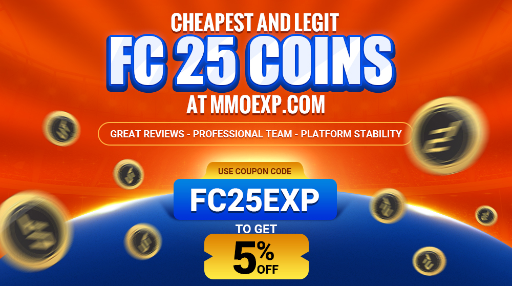 Cheapest and Legit FC 25 Coins At MMOexp.com